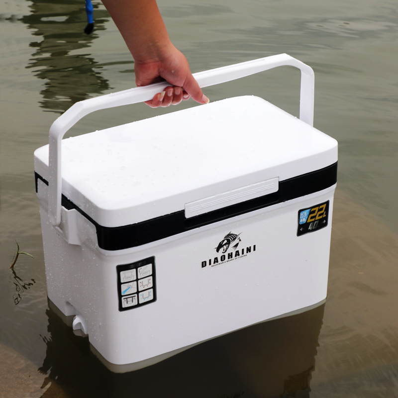 22L SMALL FISHING BOX (PLATING) - NAKED + BACKBAND